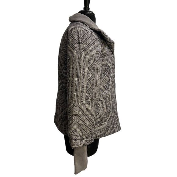 Prana Lily Puffer Jacket - Gull Flurry Sz M - Picture 5 of 15